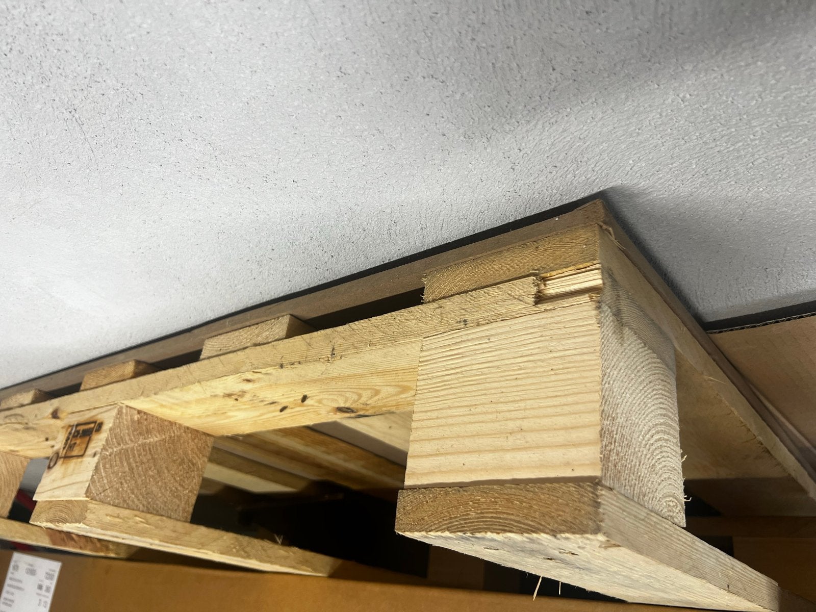 Gratis Pallet 96x115 - Schoon en Droog, Ophalen, Gebruikt, 50 mm of meer, Minder dan 200 cm