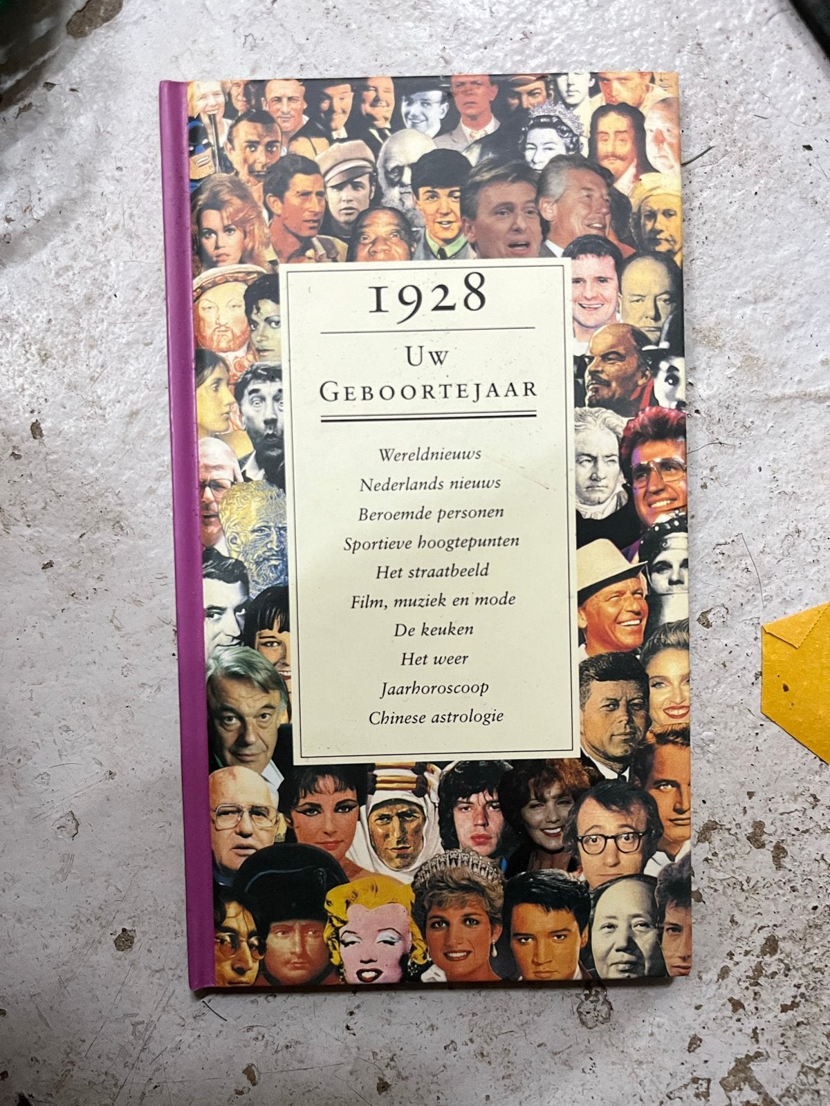 Boek: 1928 Uw Geboortejaar - Wereldnieuws, mode, sport, Ophalen of Verzenden, 20e eeuw of later, Gelezen
