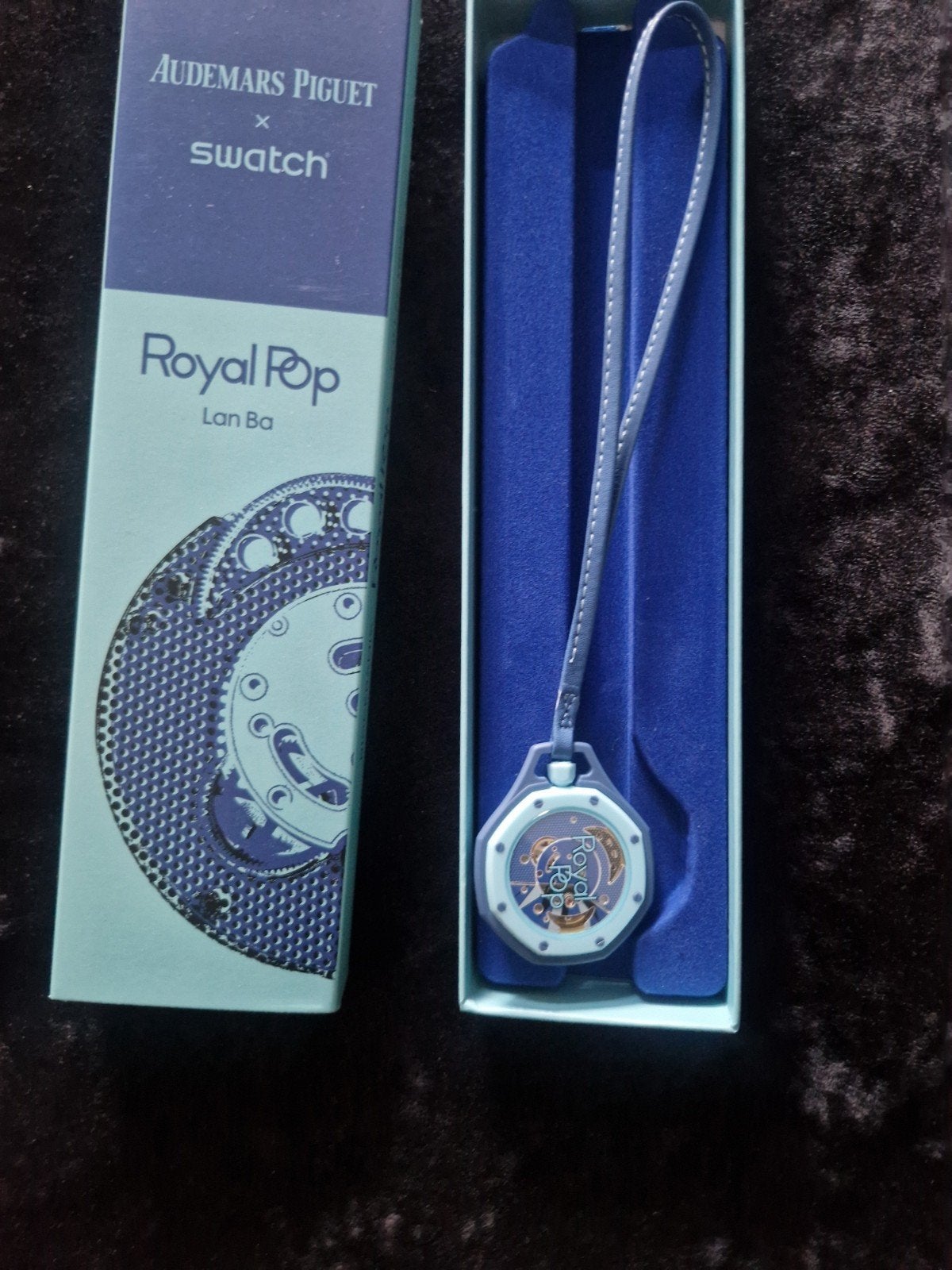 Audemars Piguet x Swatch Royal Pop Lan Ba Zakhorloge, Overige merken, Kunststof, Polshorloge, Nieuw