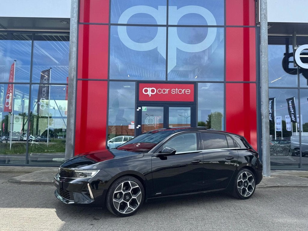 Opel Astra 1.2 Ultimate Vol | Panorama | Memory Seats | LED, Auto's, Opel, Gebruikt, Zwart, Automatische klimaatregeling, Zwart