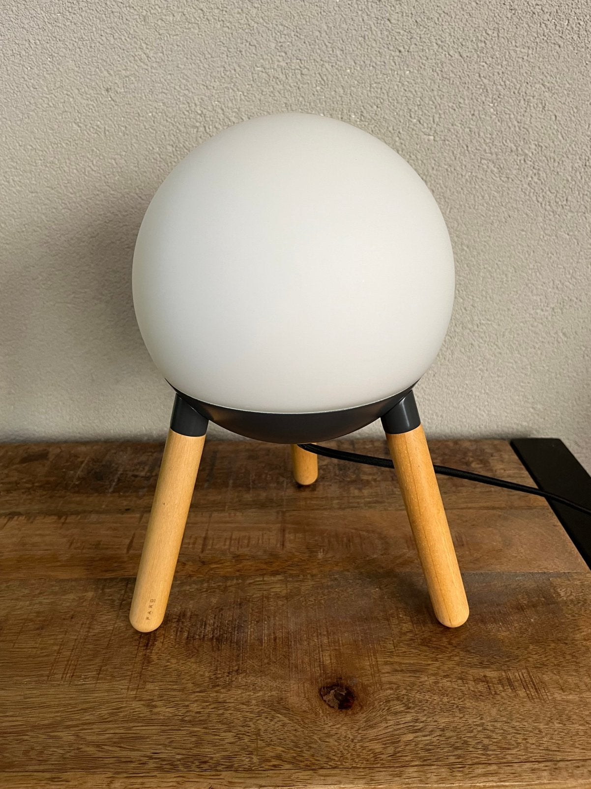 Stijlvolle designlamp van FARO Barcelona, model MINE –, Wit, Ophalen of Verzenden, Design, Glas