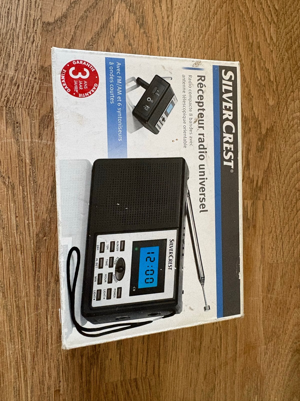 SilverCrest Universele Radio - Compact en Draagbaar, Audio, Tv en Foto, Verzenden, Zo goed als nieuw, Wereldontvanger
