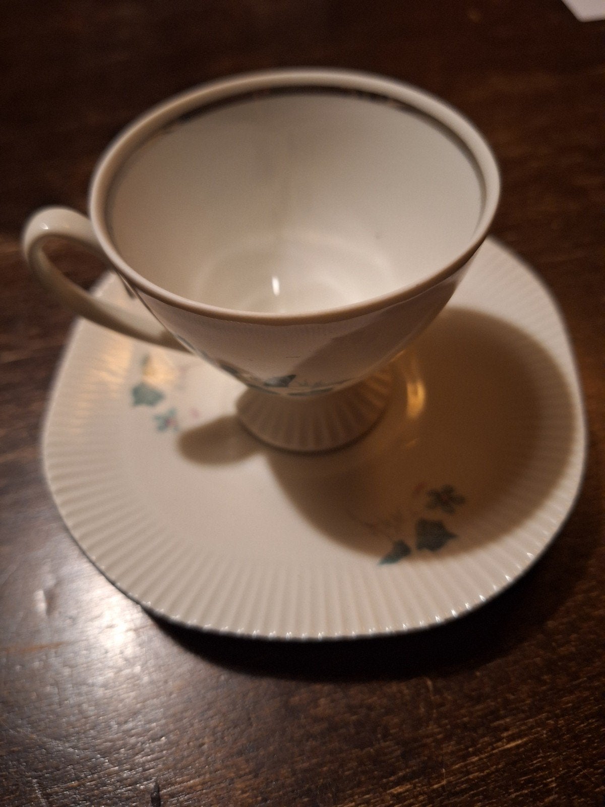 Vintage Chodziez kopje en schotel, Made in Poland, Ophalen of Verzenden