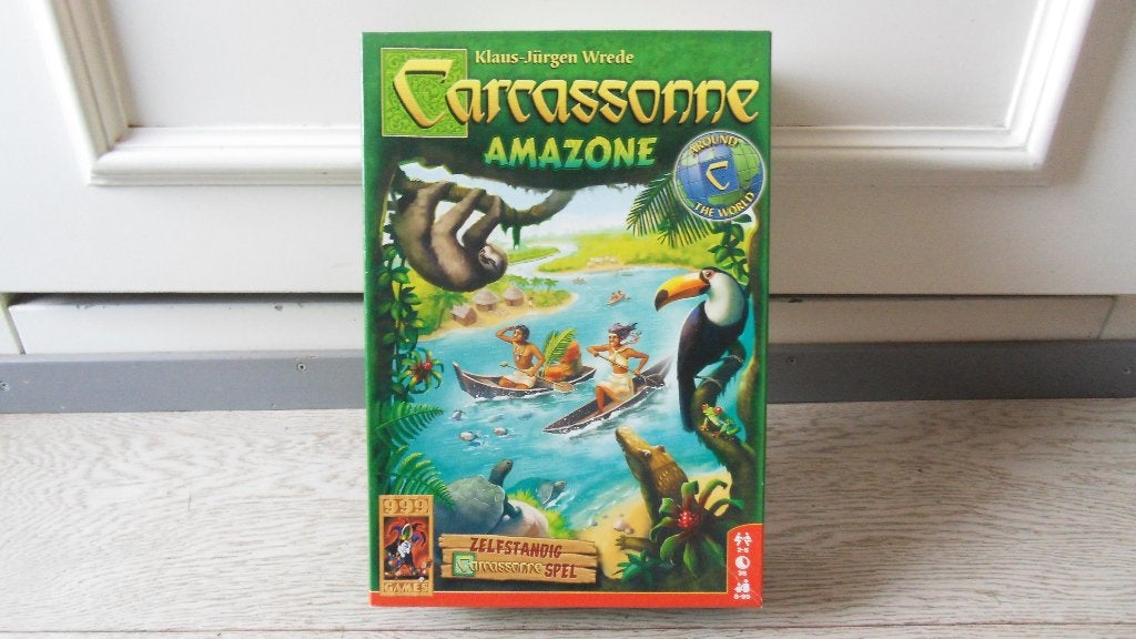 999 Games : Carcassonne Amazone, Hobby en Vrije tijd, Gezelschapsspellen | Bordspellen, Ophalen of Verzenden, Gebruikt, 999 Games