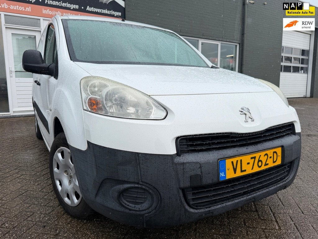 Peugeot Partner 120 1.6 e-HDI L1 XT Profit +, Auto's, Euro 5, Stof, Gebruikt, Zwart