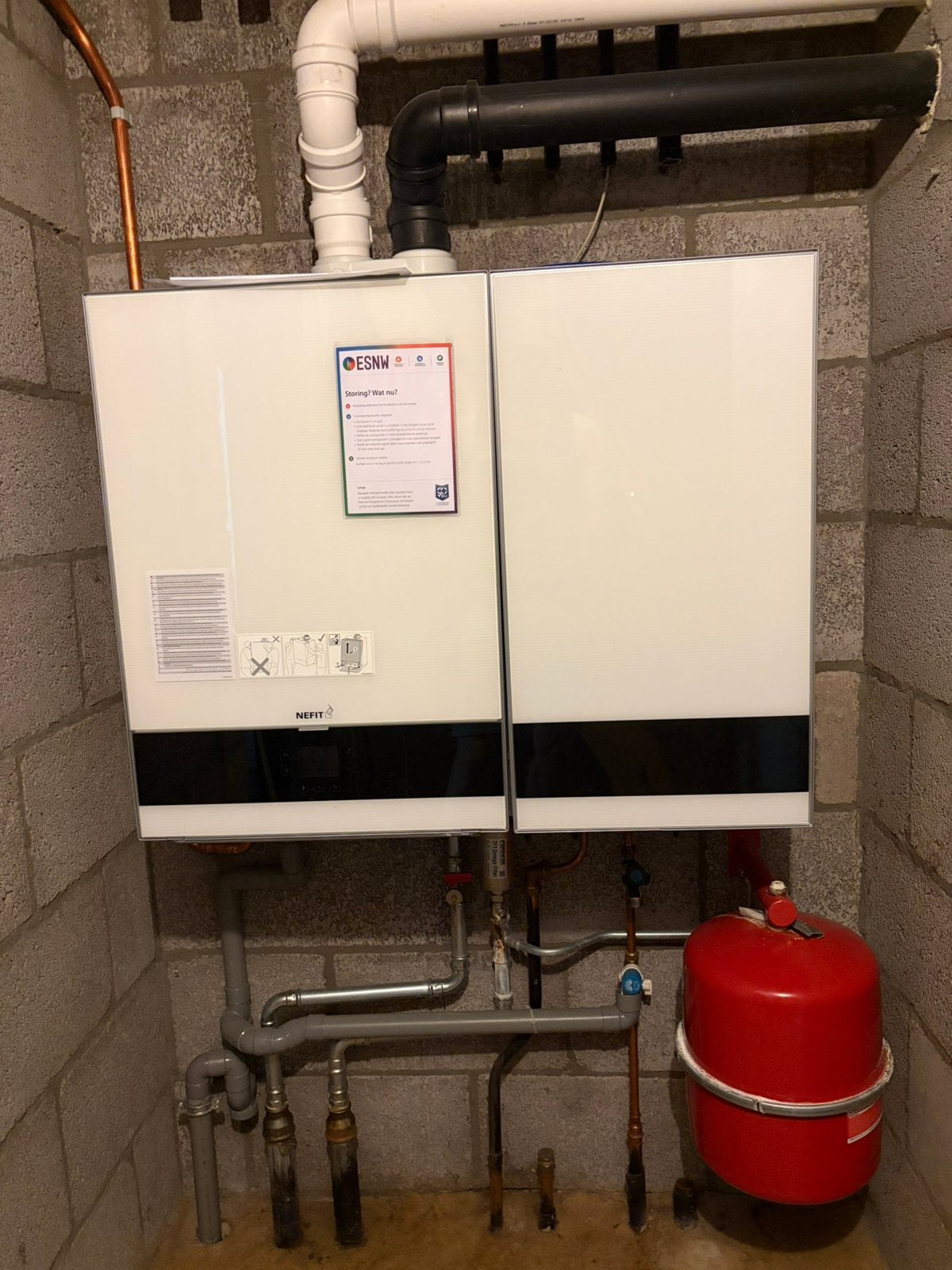 NEFIT hr-toestel 9000i AquaPower Plus, Ophalen, Gebruikt, Aardgas, Geiser