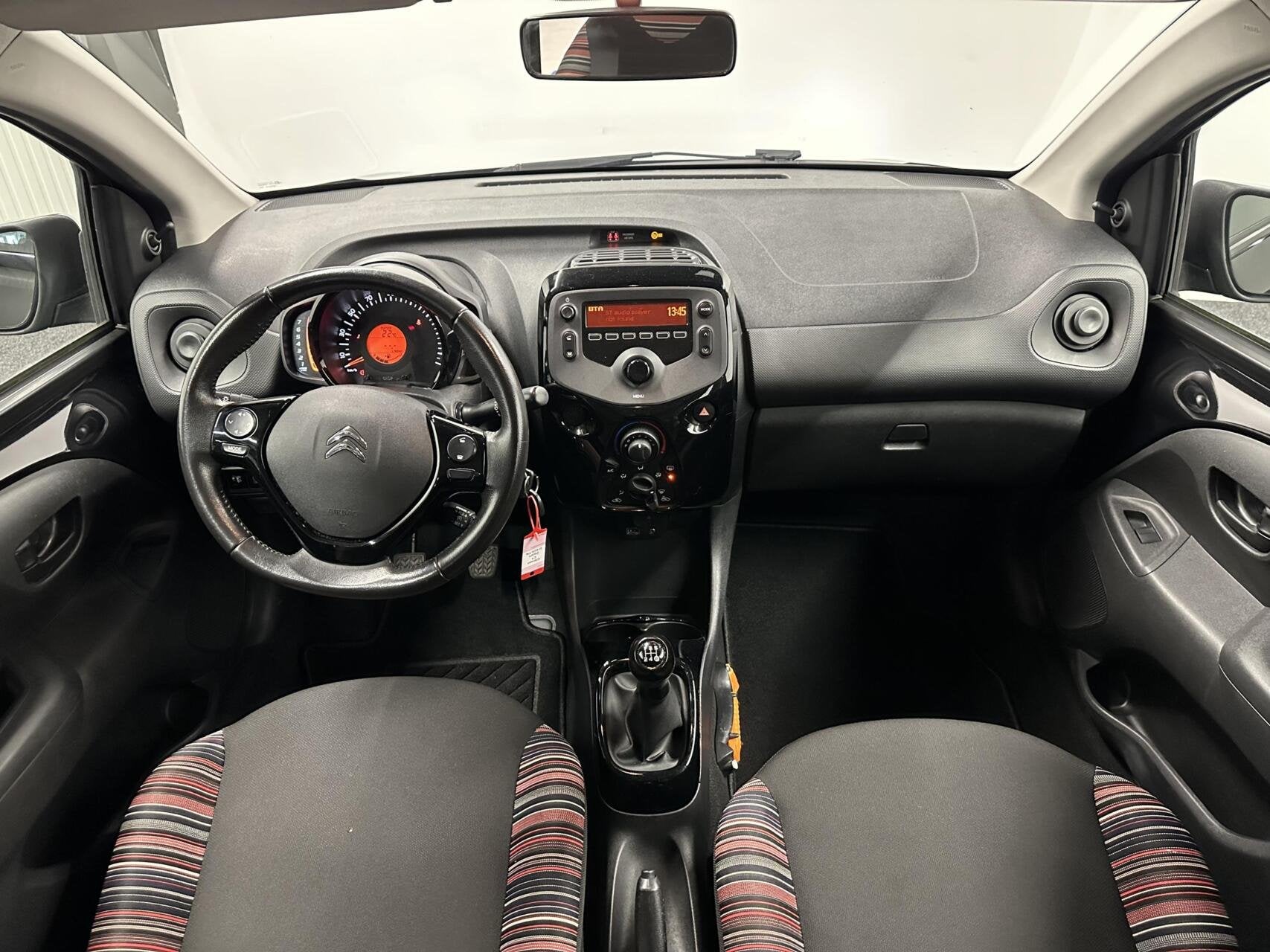 Citroen C1 1.0 VTi Feel AIRCO 5 DEURS CRUISE 82000 KM!, Auto's, Voorwielaandrijving, Stof, Gebruikt, Euro 6