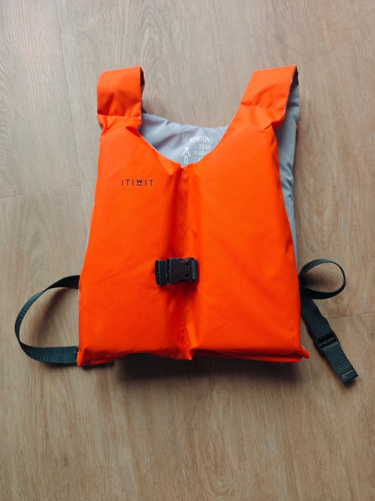 ITIWIT Zwemvest / Reddingsvest 50 Newton - Oranje, Watersport en Boten, Ophalen, Gebruikt, Dame of Heer, ITIWIT
