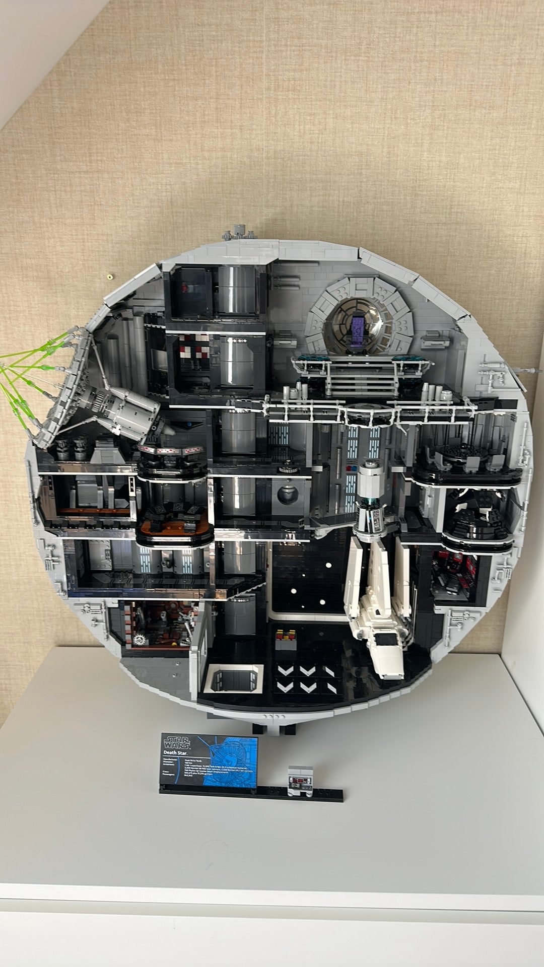 Lego 75419 UCS death star zonder minifiguren., Verzamelen, Star Wars, Ophalen, Zo goed als nieuw, Overige typen