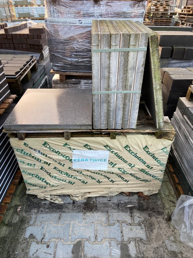 Terrastegel 60x60x5 keramiek B-keus restantant J&W 51, Ophalen, Keramiek, Nieuw, 10 m² of meer