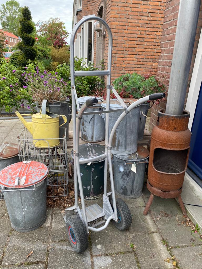 Aluminium steekkar., Ophalen, Gebruikt, 100 liter of meer, Nvt