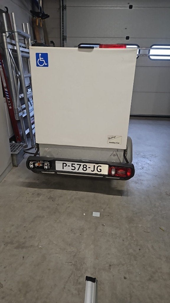 Aanhanger voor scootmobiel, Auto diversen, Aanhangers en Bagagewagens, Ophalen, Gebruikt
