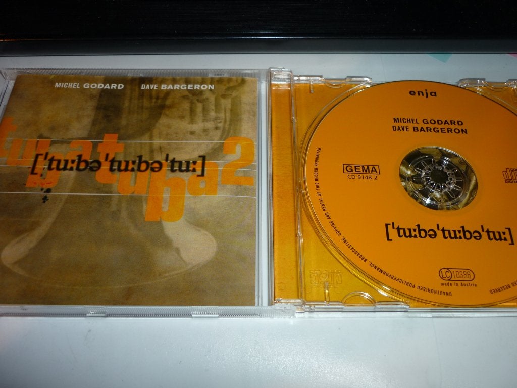 Michel Godard & Dave Bargeron - [tuba tuba tu:] CD, Jazz-fusion, Verzenden, Zo goed als nieuw, Inclusief boekje