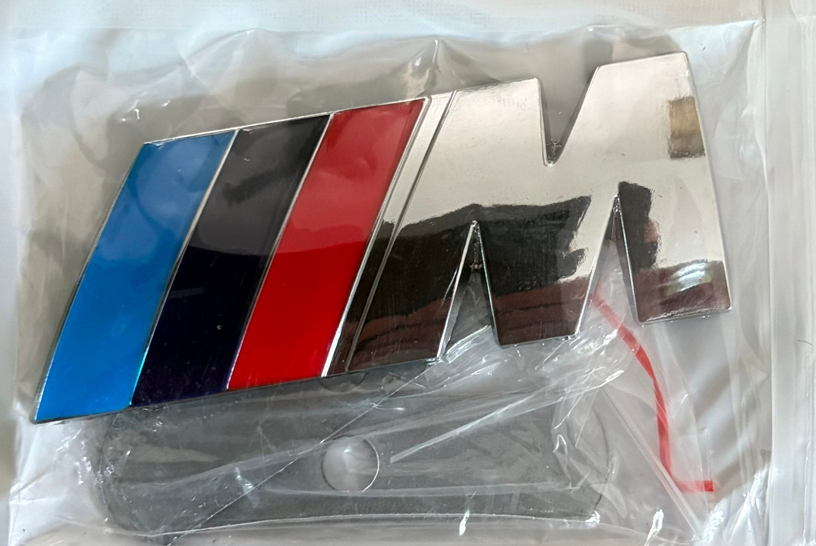 embleem grill tuning voor bmw M motorsport / grille badge M, Ophalen of Verzenden