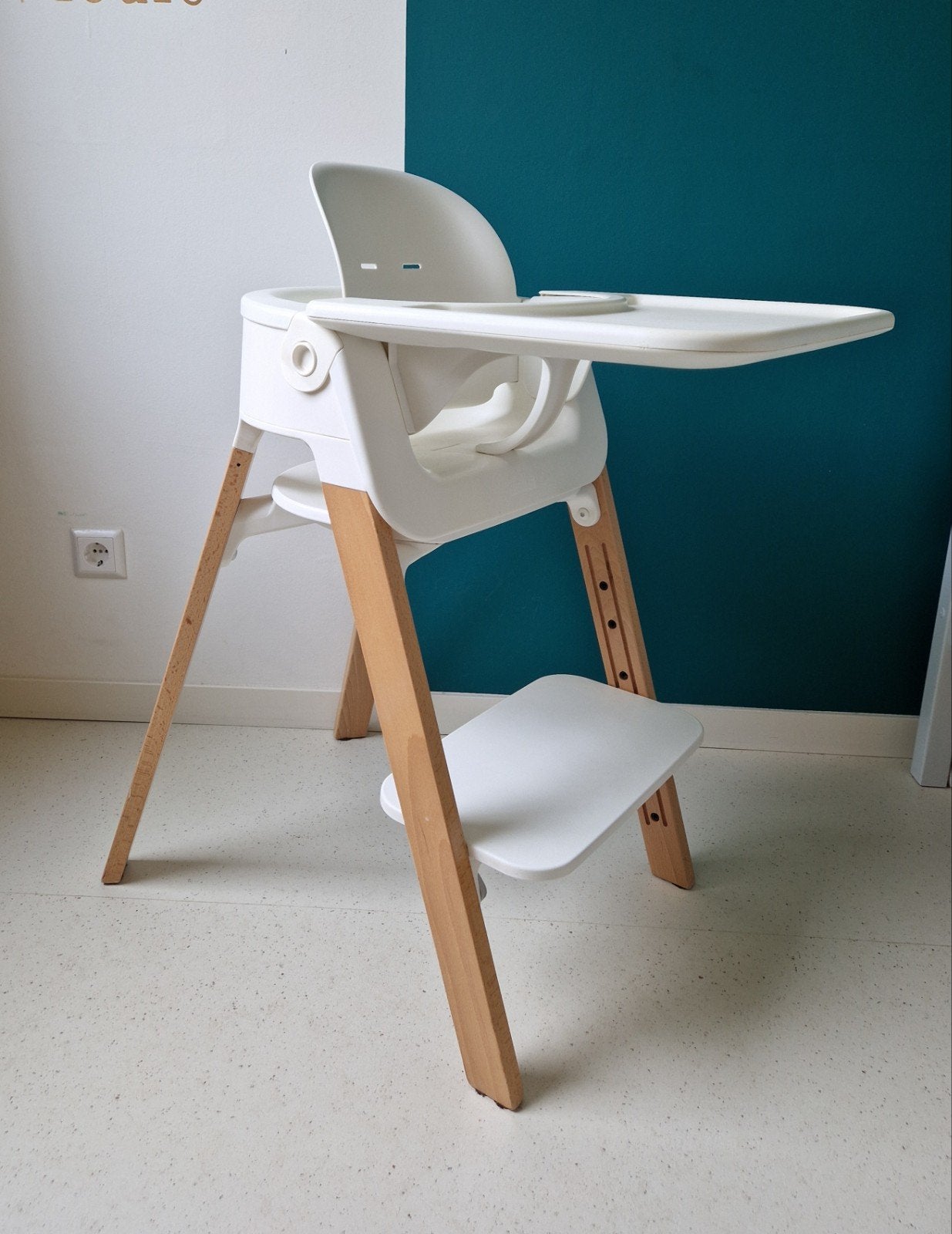 Stokke Steps Beuken Naturel, Kinderen en Baby's, Kinderstoelen, Ophalen, Meegroeistoel