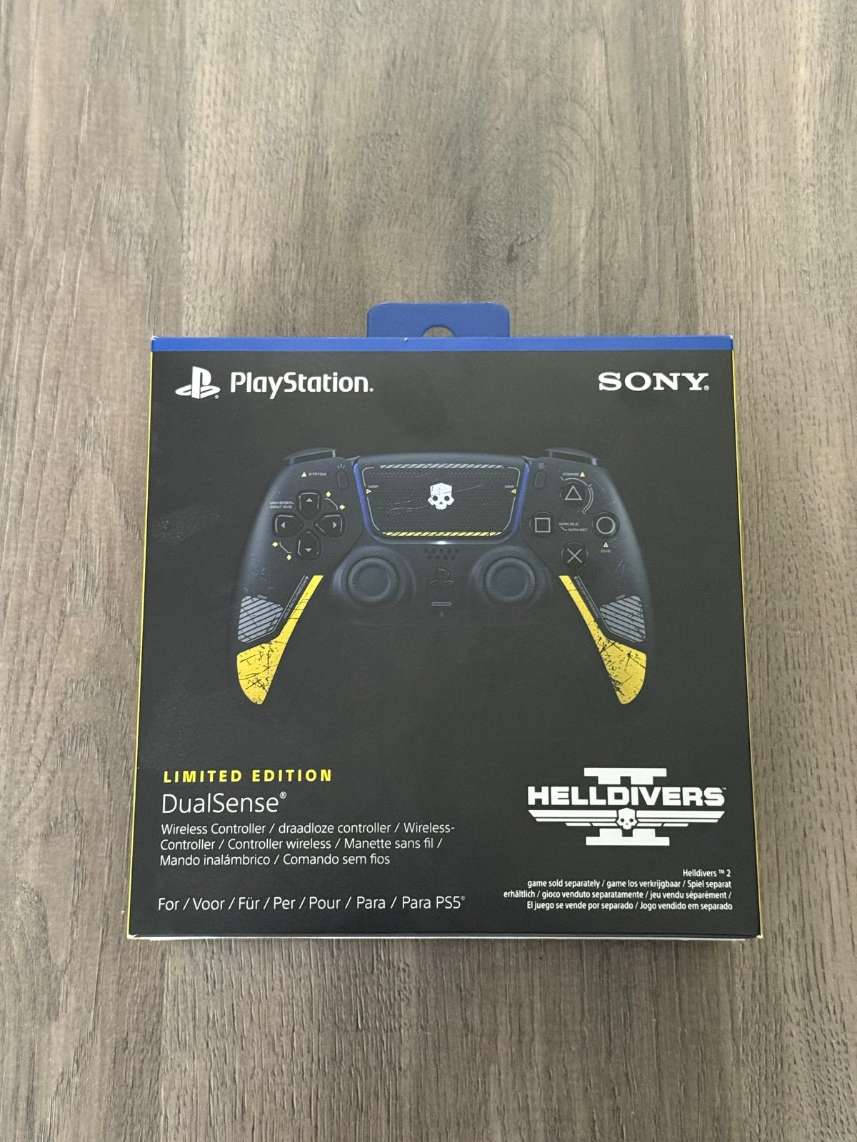PS5 DualSense Controller - Helldivers 2 Limited Edition, Ophalen of Verzenden, Zo goed als nieuw