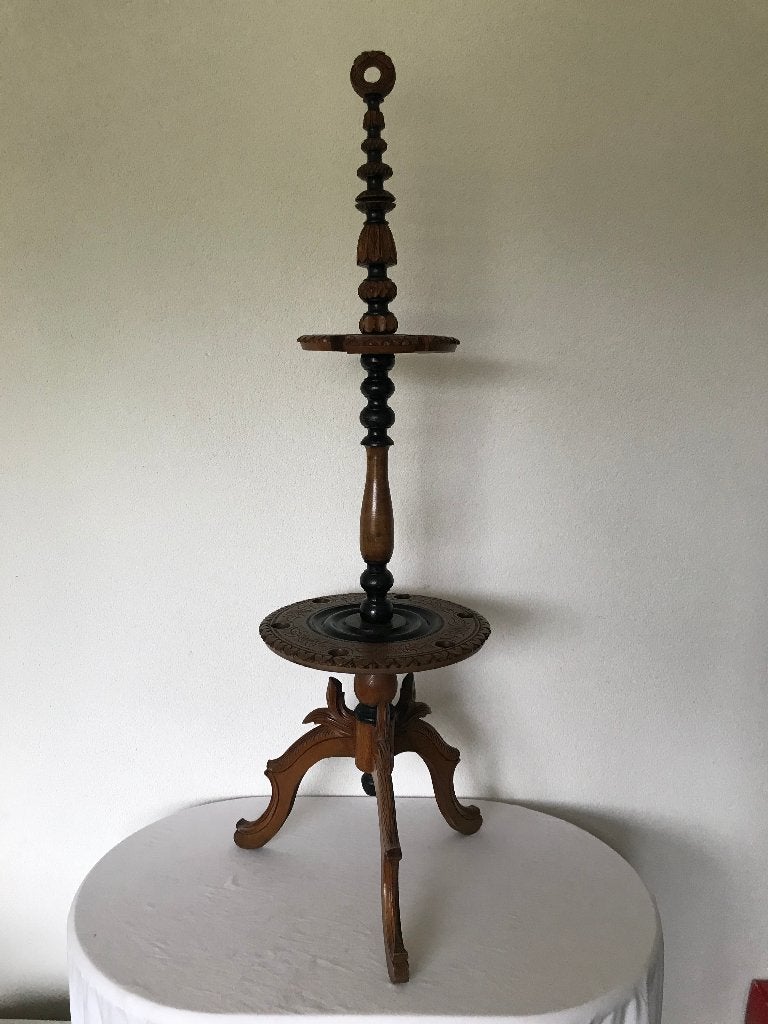 Oud Antiek Gouds Pijpenrek Gouda Pijpen Rek Pijp Houten, Ophalen of Verzenden