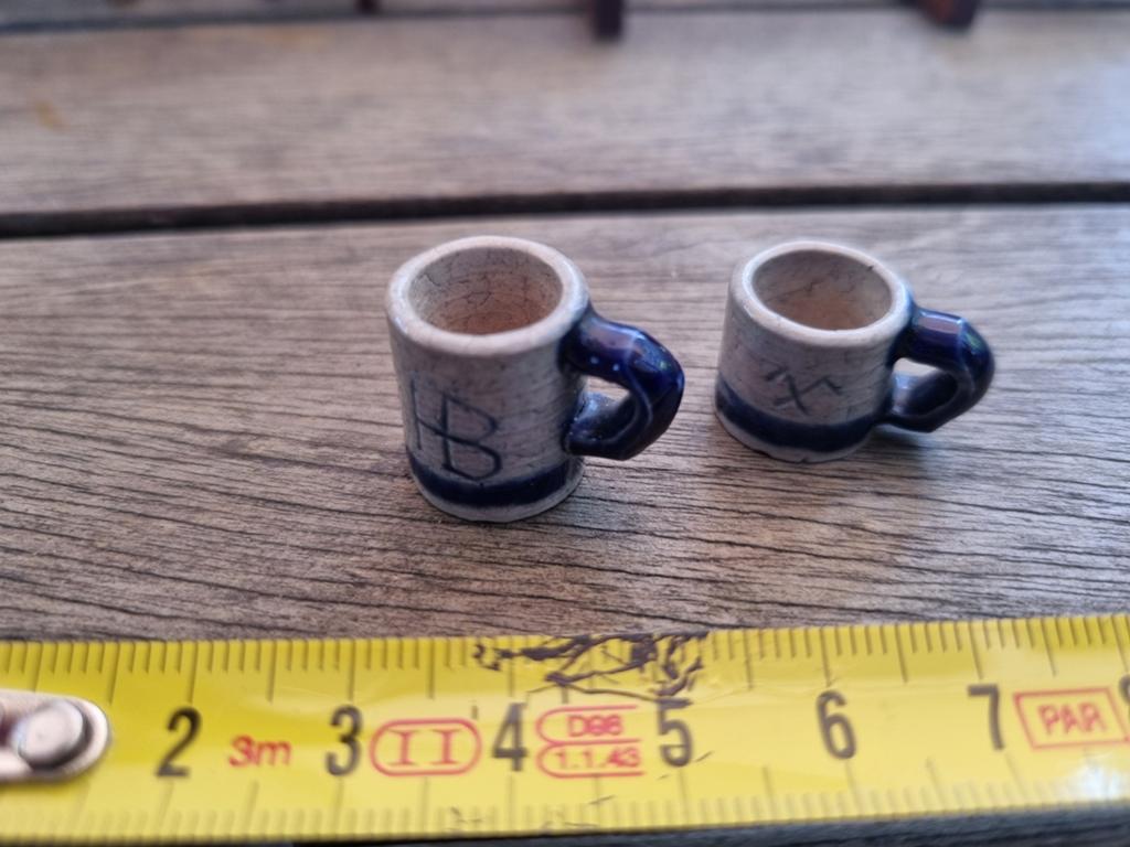 Miniatuur Bierpullen - Set van 2, Ophalen of Verzenden