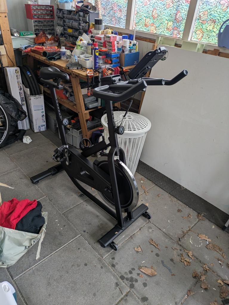 Crane Hometrainer - Staal - Zo goed als nieuw, Sport en Fitness, Ophalen, Zo goed als nieuw, Metaal, Benen