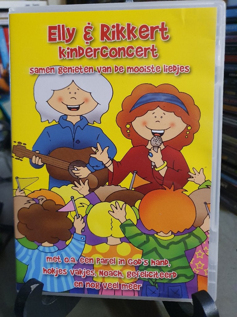 Elly & Rikkert - Kinderconcert samen genieten van de dvd, Alle leeftijden, Ophalen, Gebruikt