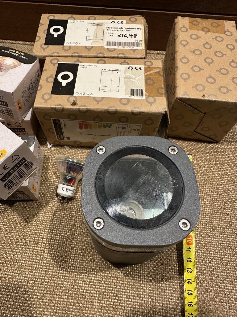 Buitenspots modern LED, Minder dan 50 watt, Wandlamp, Ophalen of Verzenden, Netvoeding