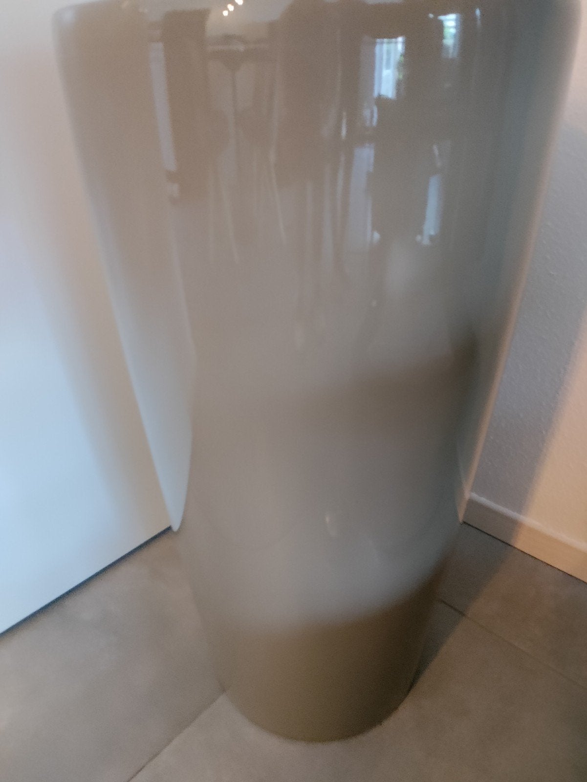 Mooie grote kunststof plantenbak lechuza rondo desing, Ophalen, Rond, Kunststof
