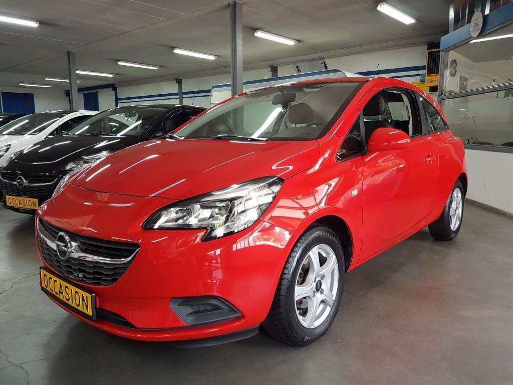 Opel Corsa 1200i 16V 3 DEURS AIRCO BRANDWEER ROOD, Auto's, Voorwielaandrijving, Stof, Gebruikt, Euro 6