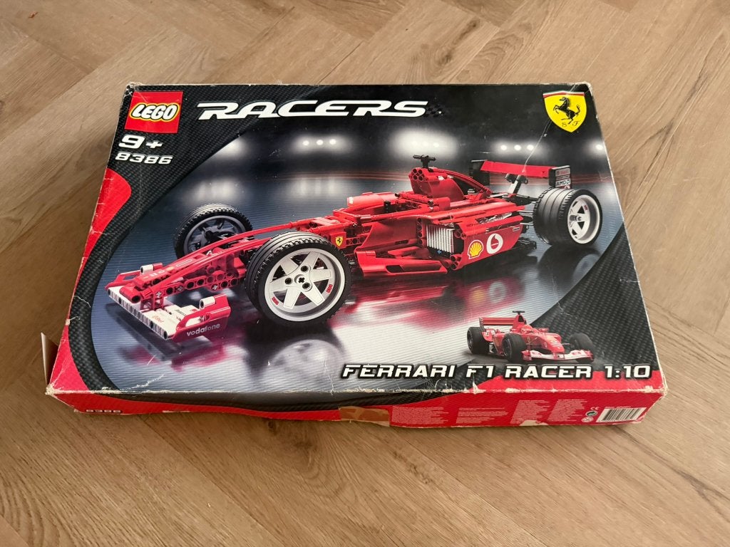 Lego 8386 Ferrari F1 Racer, Ophalen of Verzenden, Gebruikt