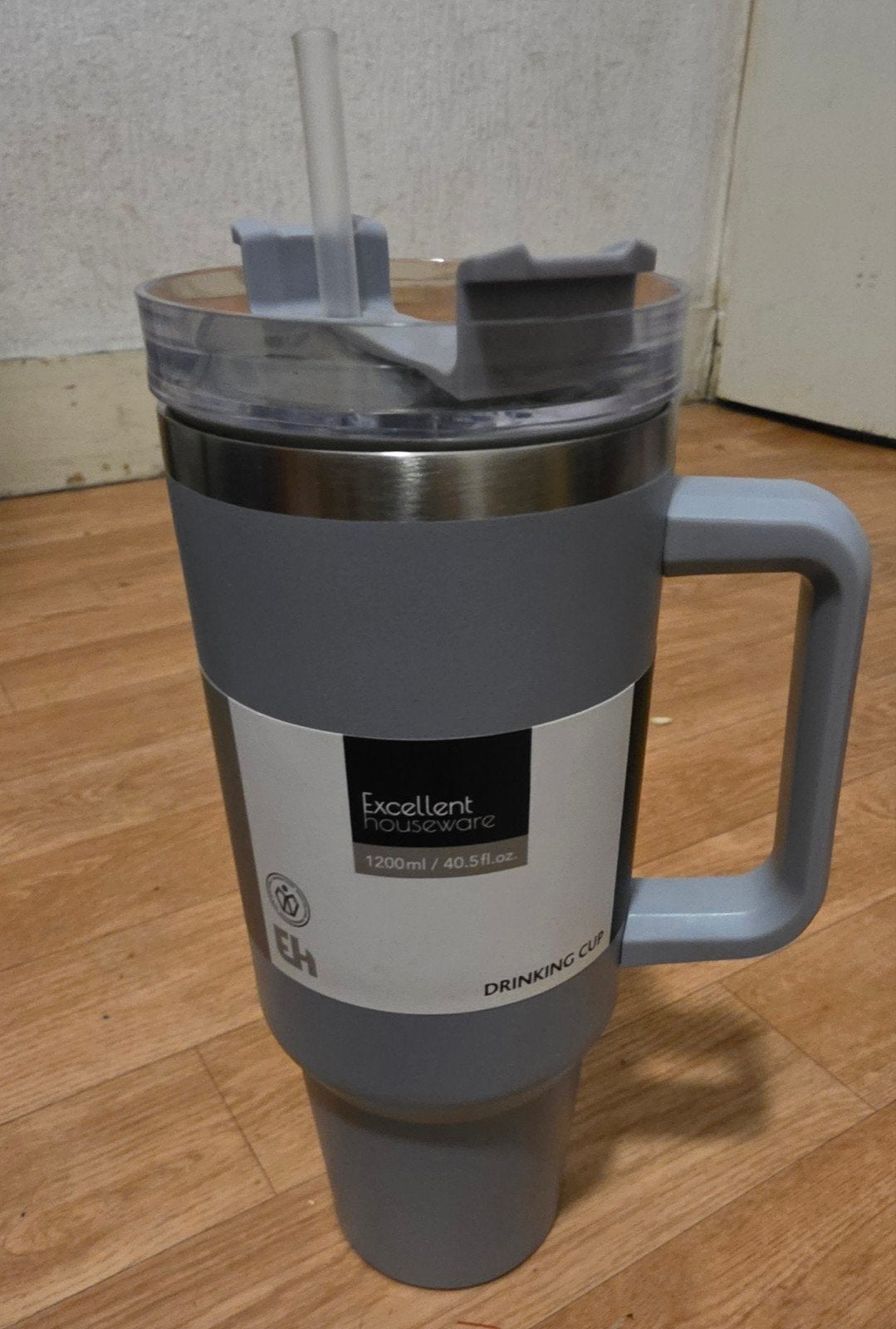 Grote Drinking Cup (1200ML) Nieuw Alleen Breukje In het Riet, Huis en Inrichting, Keuken | Keukenbenodigdheden, Ophalen of Verzenden