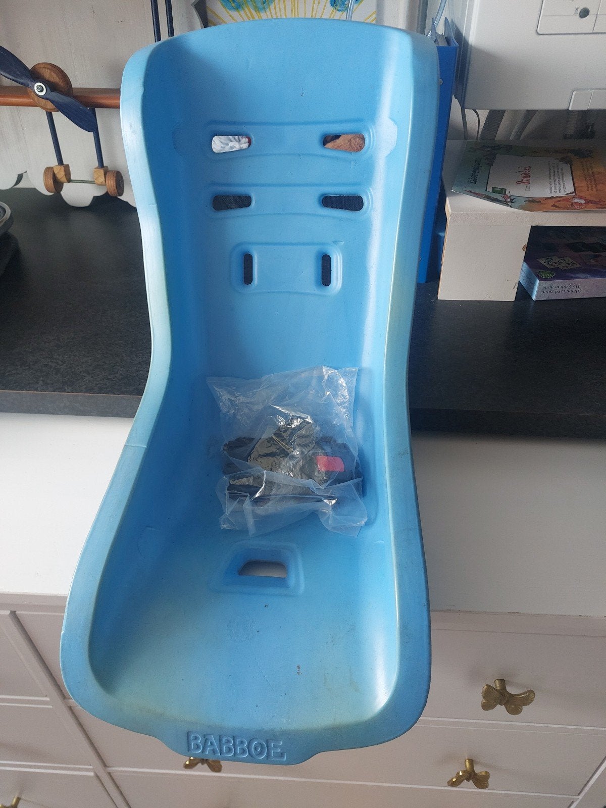 Babboe peuterzitje met bevestigingsset, Ophalen, Gebruikt, Achterzitje, Babboe