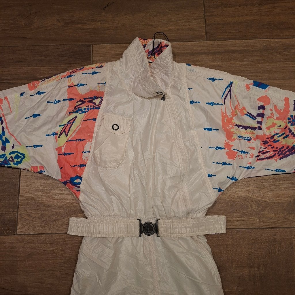 Vintage / retro 90s fout skipak maat S / 34 merk Luhta, Luhta, Ophalen of Verzenden, Maat 34 (XS) of kleiner, Gedragen