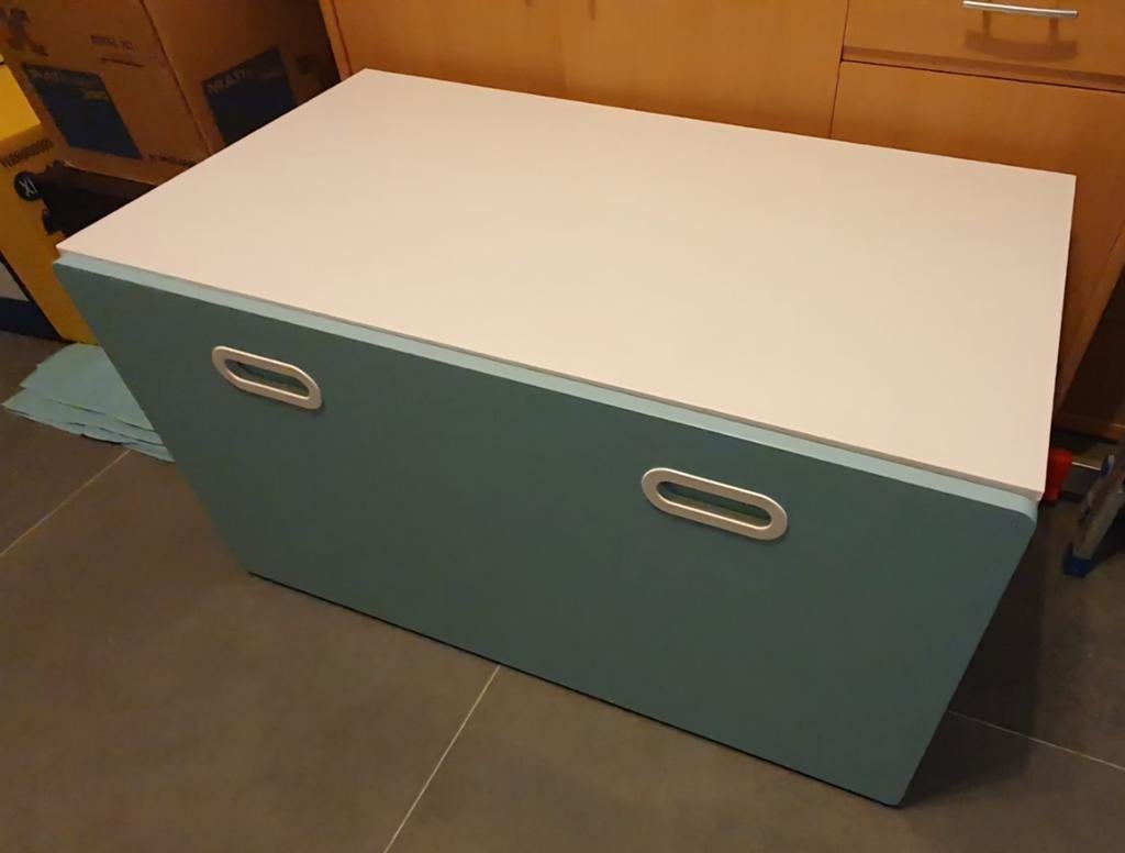 IKEA SMÅSTAD Speelgoedkist met bank (zo goed als nieuw), Ophalen, Zo goed als nieuw, Overige typen