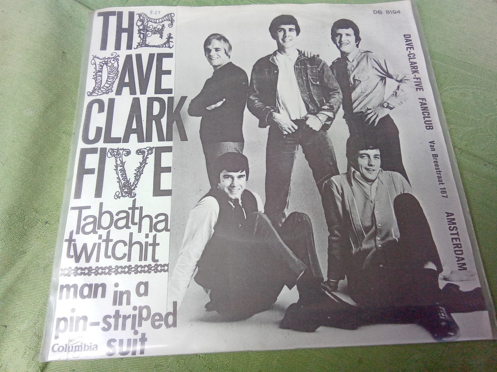 Dave Clark Five.           Tabatha twitchit, Verzenden, Gebruikt, 7 inch, Pop