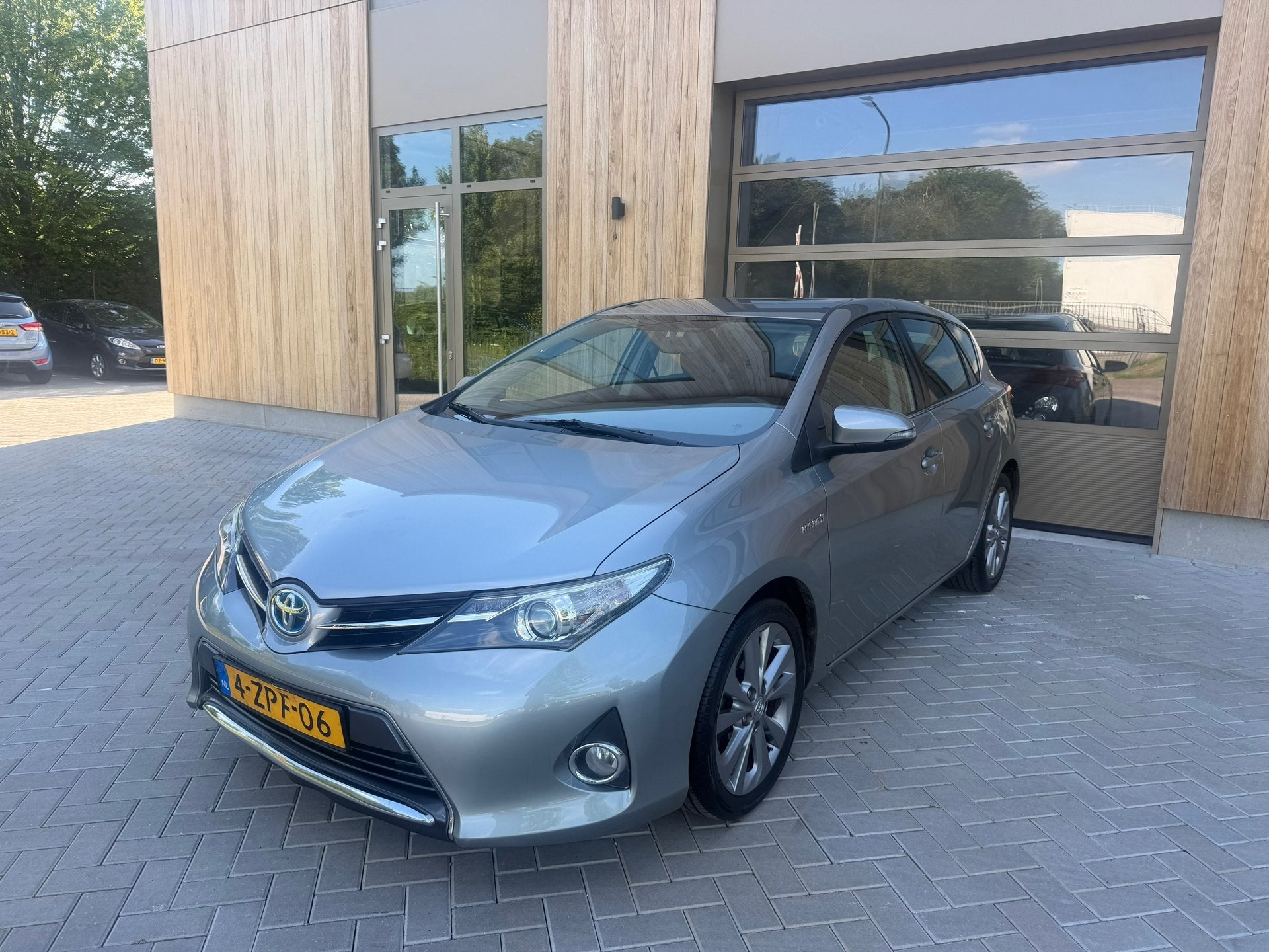 Toyota Auris 1.8 Hybrid Lease 5DRS| Automaat|Clima|Navi|Acht, Stof, Gebruikt, Zwart, 4 cilinders