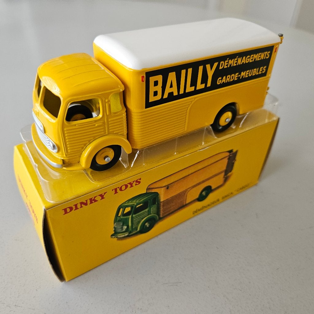 DINKY TOYS/ATLAS: SIMCA DEMENAGEUR CARGO  #33AN, Ophalen of Verzenden, Nieuw, Bus of Vrachtwagen, Dinky Toys