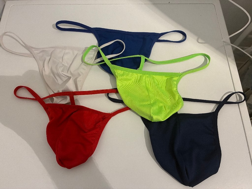 5 kleurige sexy herenstrings, Kleding | Heren, Ophalen of Verzenden, Meerkleurig, Slip