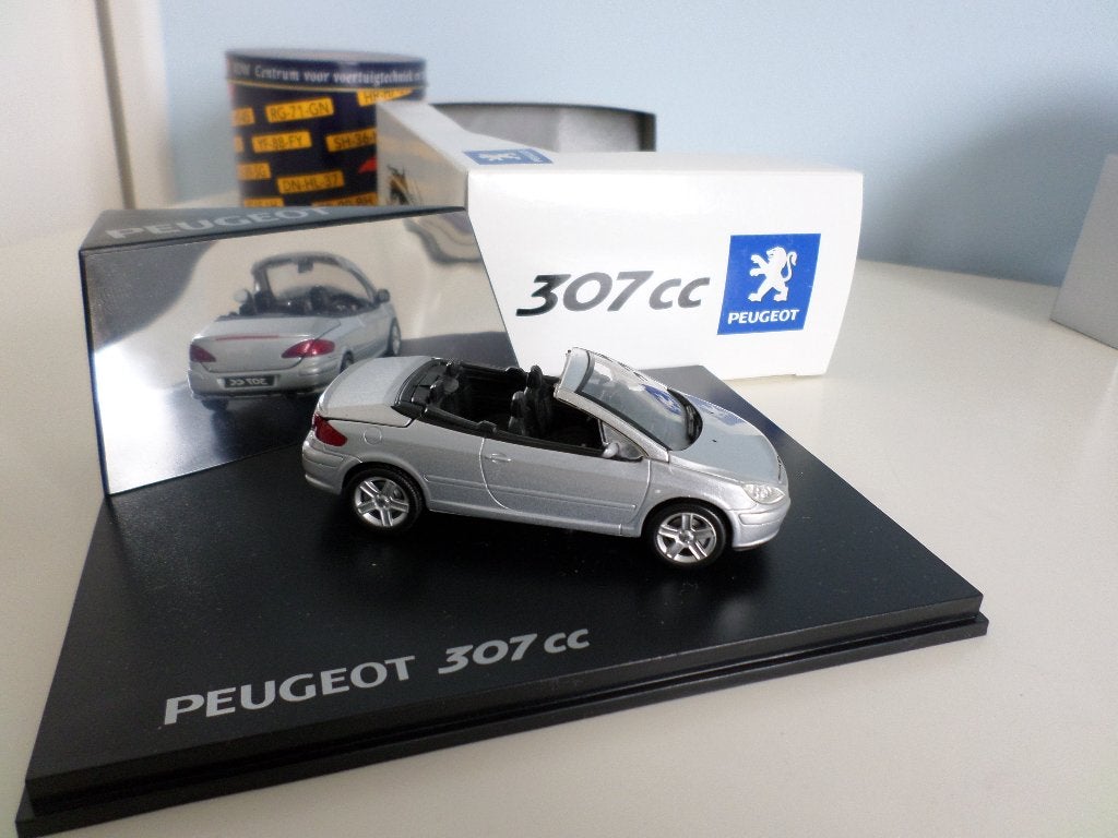 PEUGEOT 307 CC van 2003 Phase 1, Ophalen of Verzenden, Nieuw, Auto, Norev