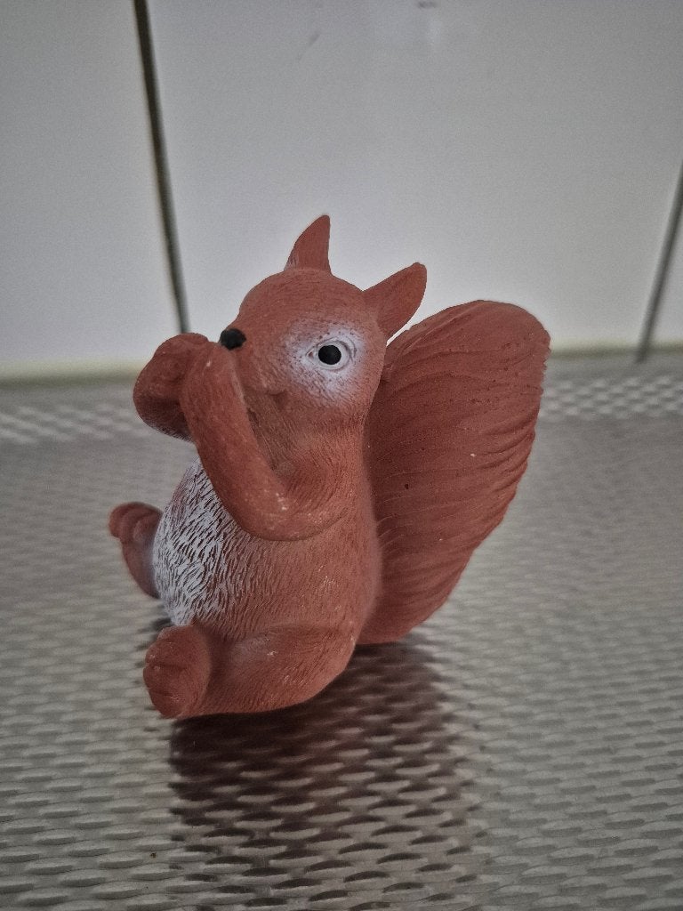 Leuke eekhoorn decoratie beeldje, Ophalen of Verzenden, Zo goed als nieuw, Dier