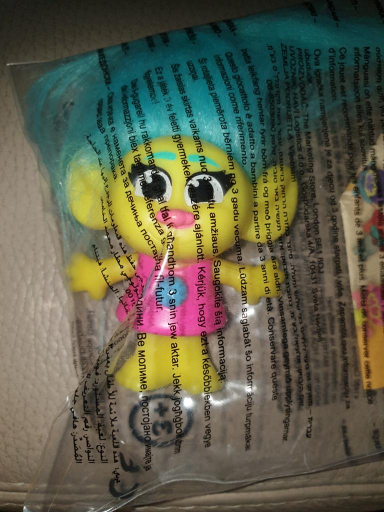 Trolletje uit McDonald's Happy Meal, Ophalen of Verzenden, Nieuw