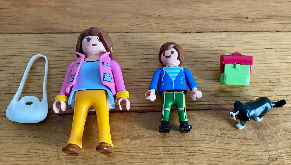 Playmobil 5513 Mother with School Child, Kinderen en Baby's, Speelgoed | Playmobil, Ophalen of Verzenden, Zo goed als nieuw, Complete set