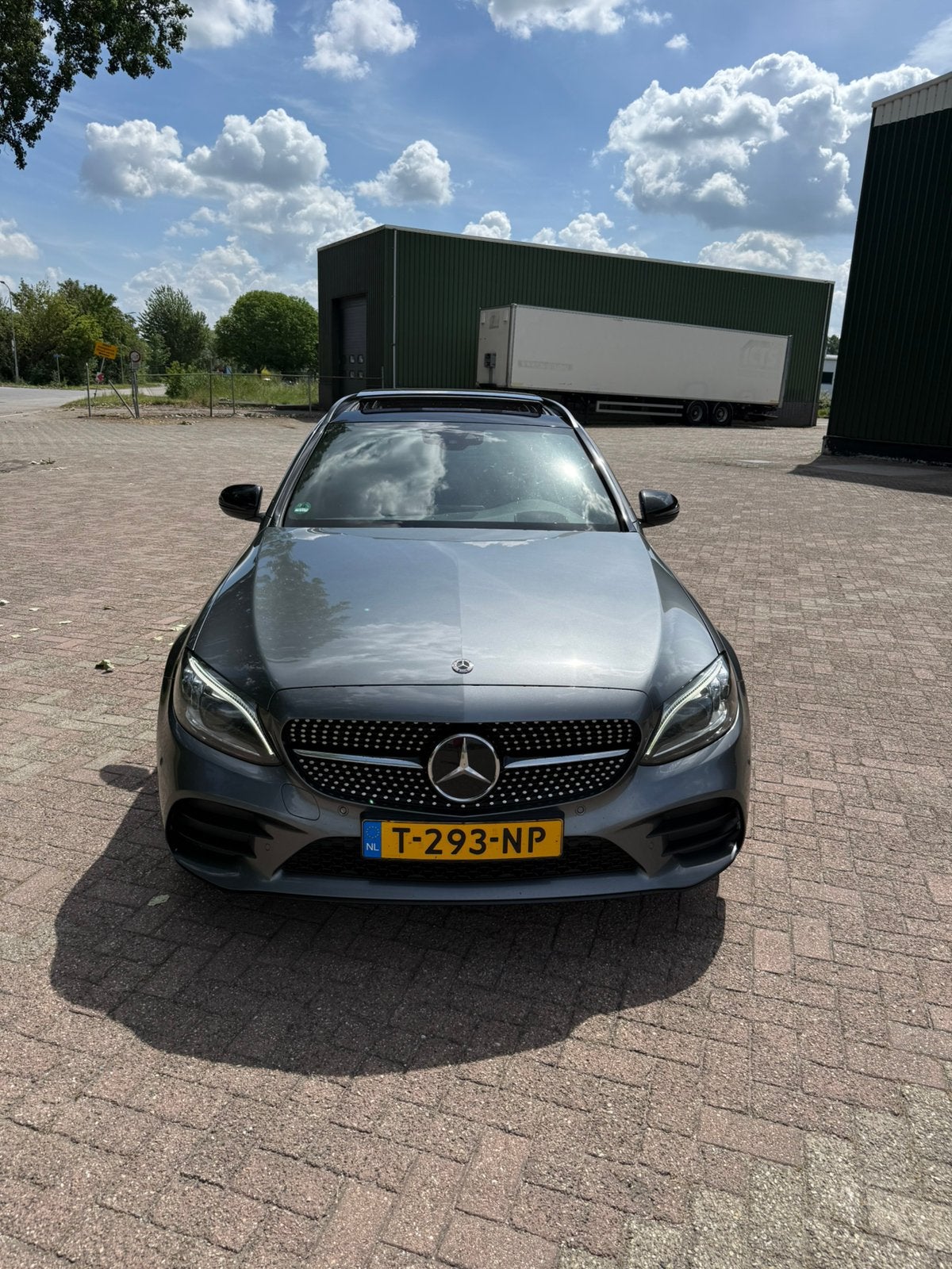 Mercedes-Benz C-Klasse C220 d 194pk 9G-TRONIC 2019 Grijs, Automaat, Achterwielaandrijving, 1800 kg, 194 pk