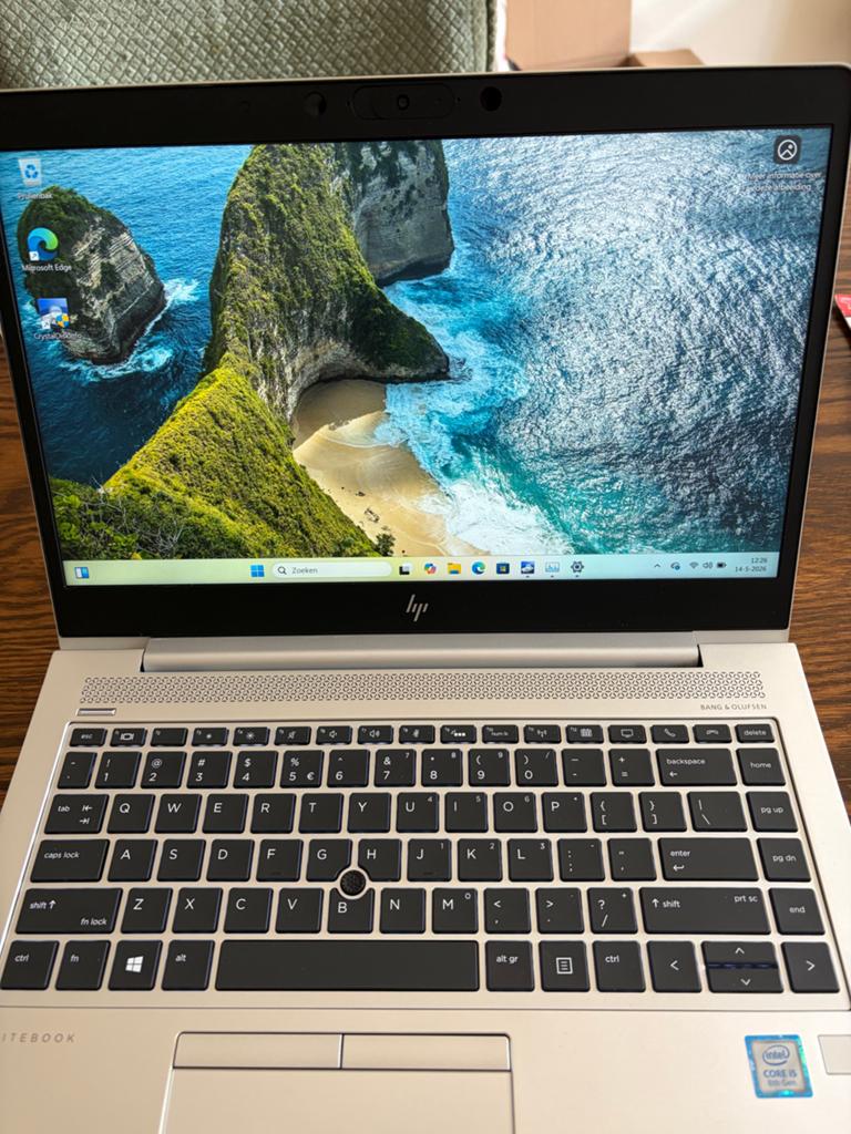 HP EliteBook 840 G6 Touch Screen - I8GB RAM, 256GB SSD, Computers en Software, Windows Laptops, Gebruikt, 2 tot 3 Ghz, Qwerty