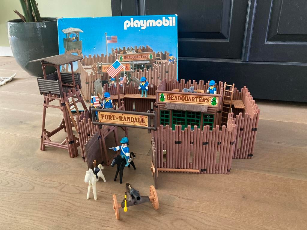 Playmobil 3419 Fort Randall, Ophalen of Verzenden, Zo goed als nieuw, Complete set