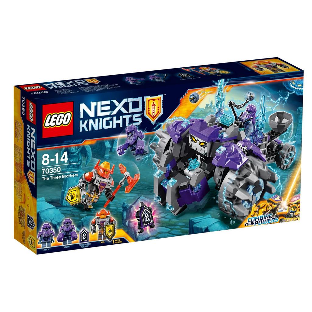 LEGO Nexo Knights 70350 The Three Brothers - Zonder doos, Ophalen of Verzenden, Gebruikt
