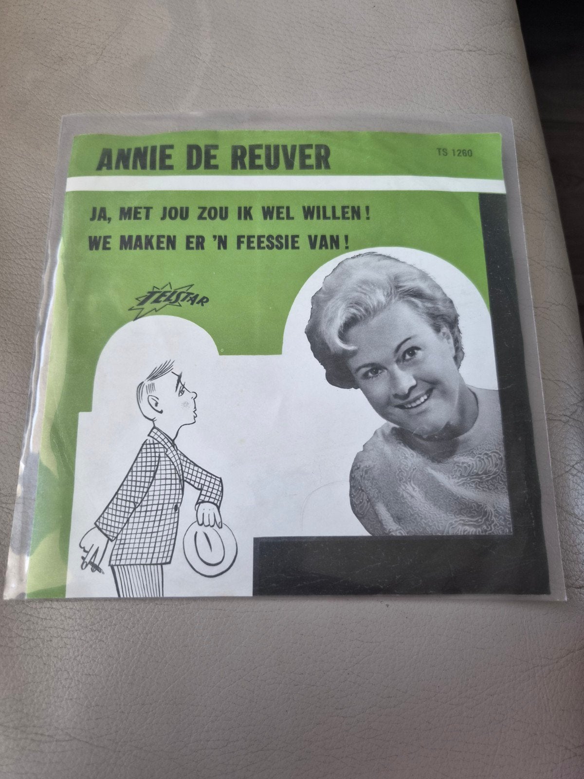 Annie Reuver Ja , met jou zou ik wel willen  Telstar 1260, Gebruikt, 7 inch, Ophalen of Verzenden, Nederlandstalig