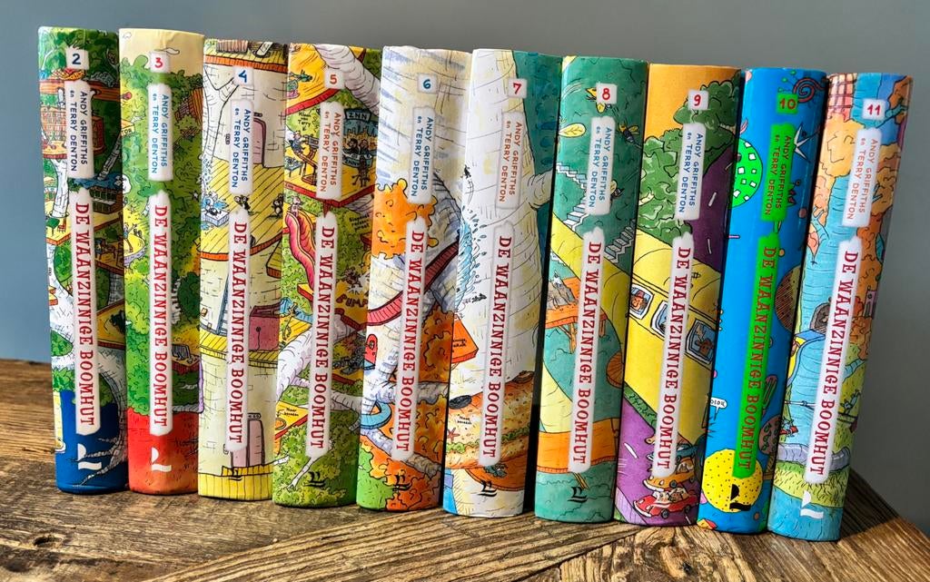 Waanzinnige  boomhut boeken deel 2 t/m 11!, Ophalen, Gelezen