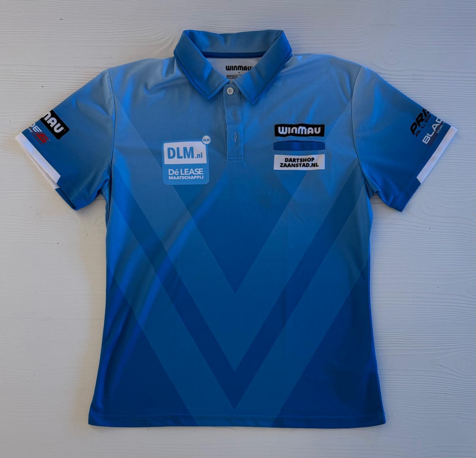 Gesigneerd dartshirt Vincent van der Voort (M) zonder COA, Verzenden, Zo goed als nieuw, Overige sporten, Shirt