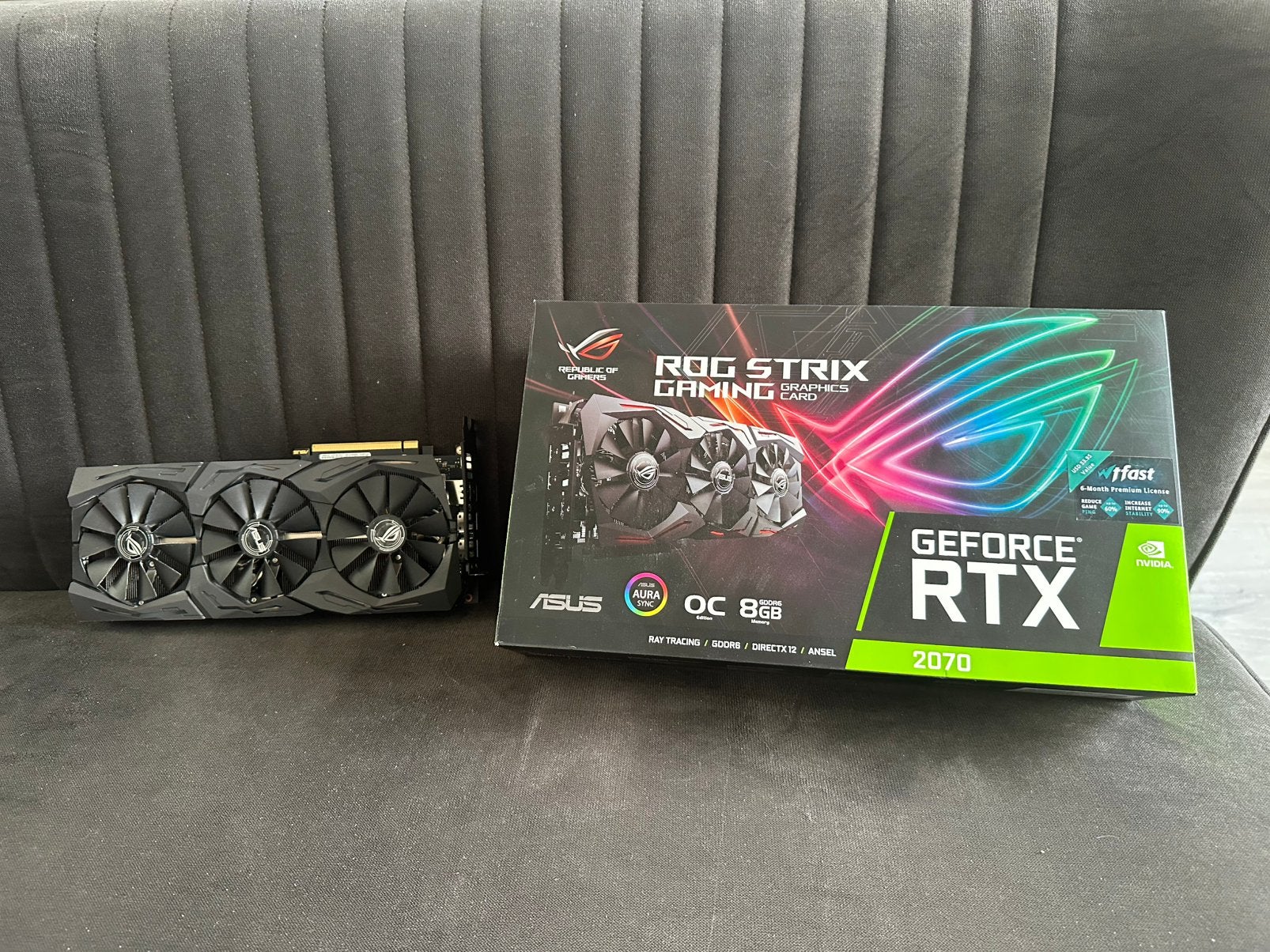 NVIDIA GeForce RTX 2070, Ophalen, Zo goed als nieuw, GDDR6, PCI-Express 3