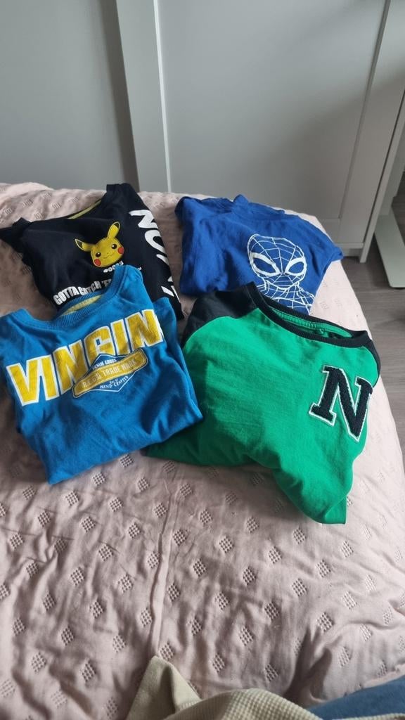 Vingino longsleeve en andere merken shirts, Vingino, H&M, WE, Gebruikt, Ophalen of Verzenden, Shirt of Longsleeve