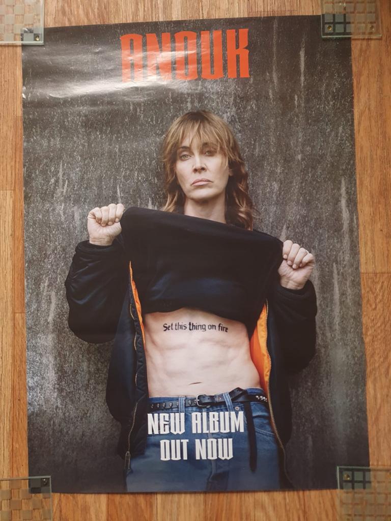 Anouk Poster, Verzamelen, Posters, Gebruikt, Muziek, A1 t/m A3, Rechthoekig Staand, Ophalen of Verzenden